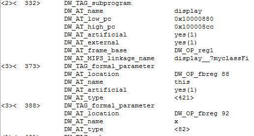 Exploring the DWARF debug format information – Build Smart. Build ...