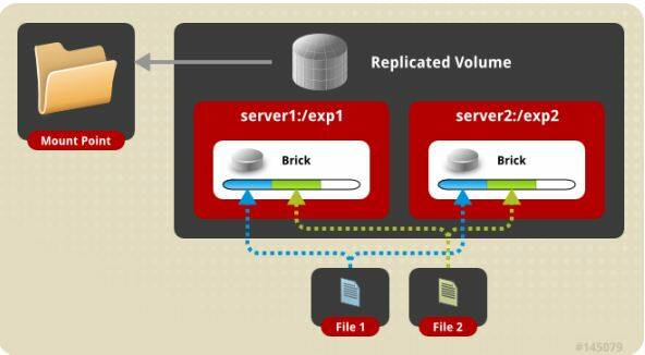 图4 . Replica volume示意图