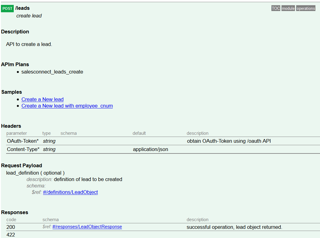 Screenshot of rendered HTML page for HTTP POST 