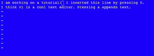 The vi text editor IBM Developer