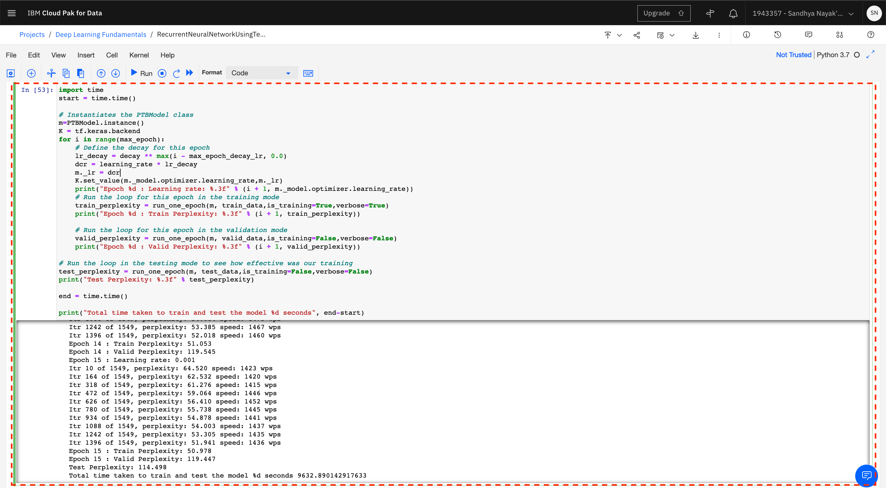 Recurrent neural best sale network python tensorflow