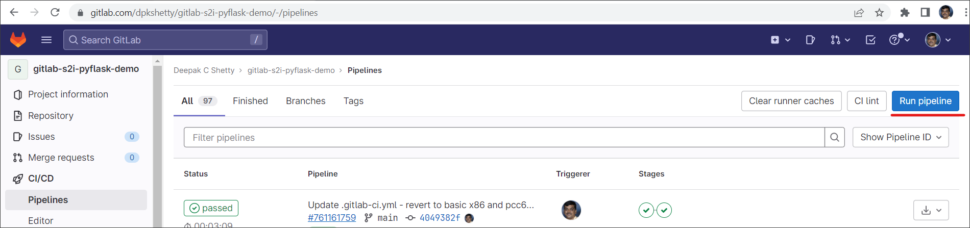 Build multi-architecture container images using GitLab - IBM Developer