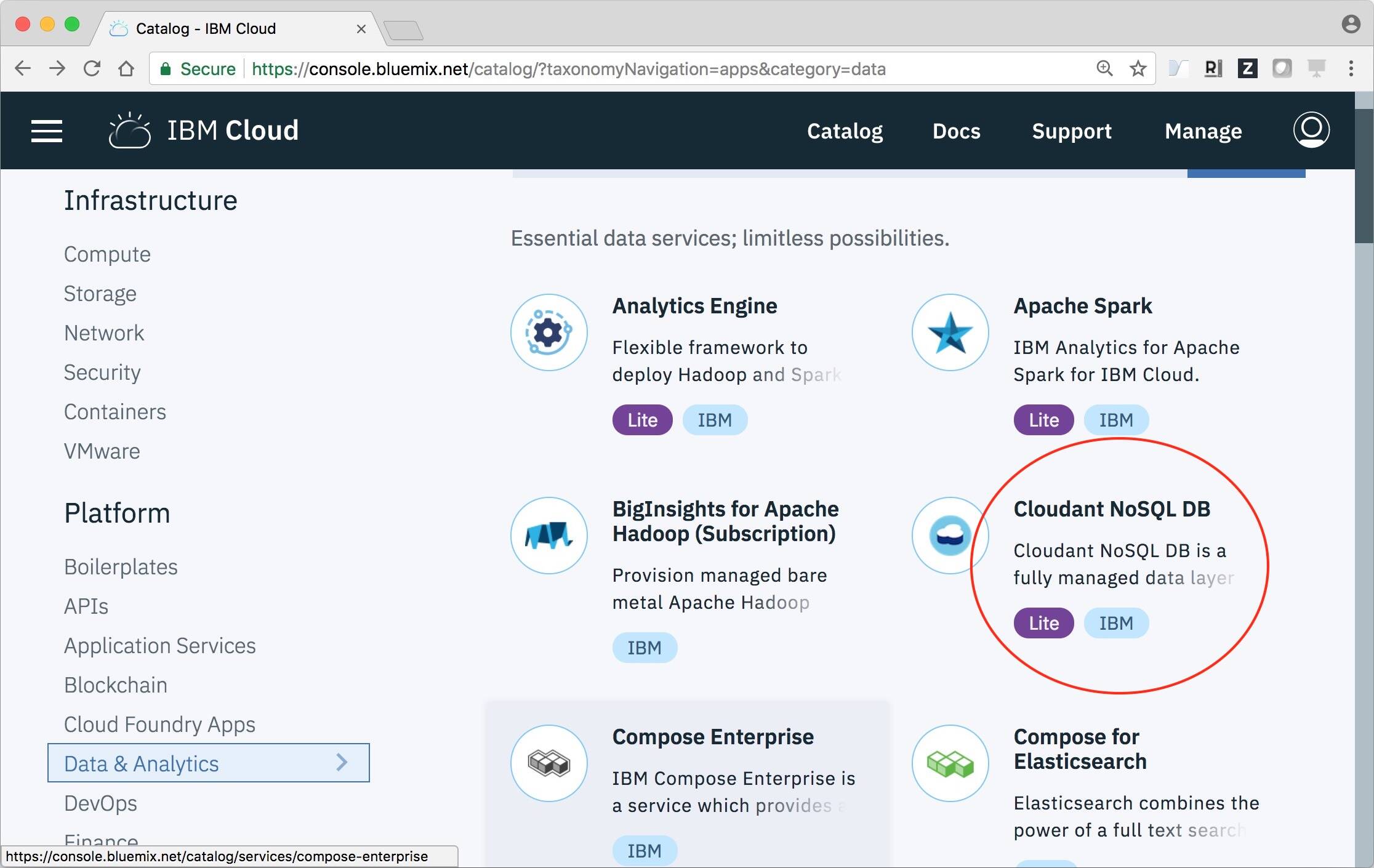 spring boot with nosql