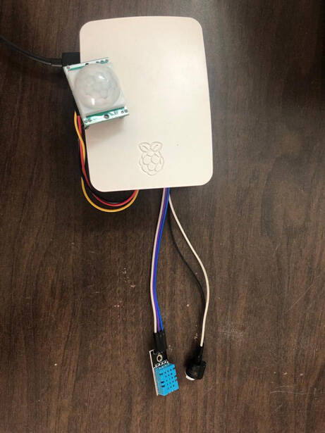 Photograph of smart doorbell prototype