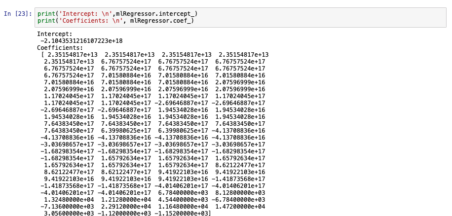 the simple linear regression equation keyboard