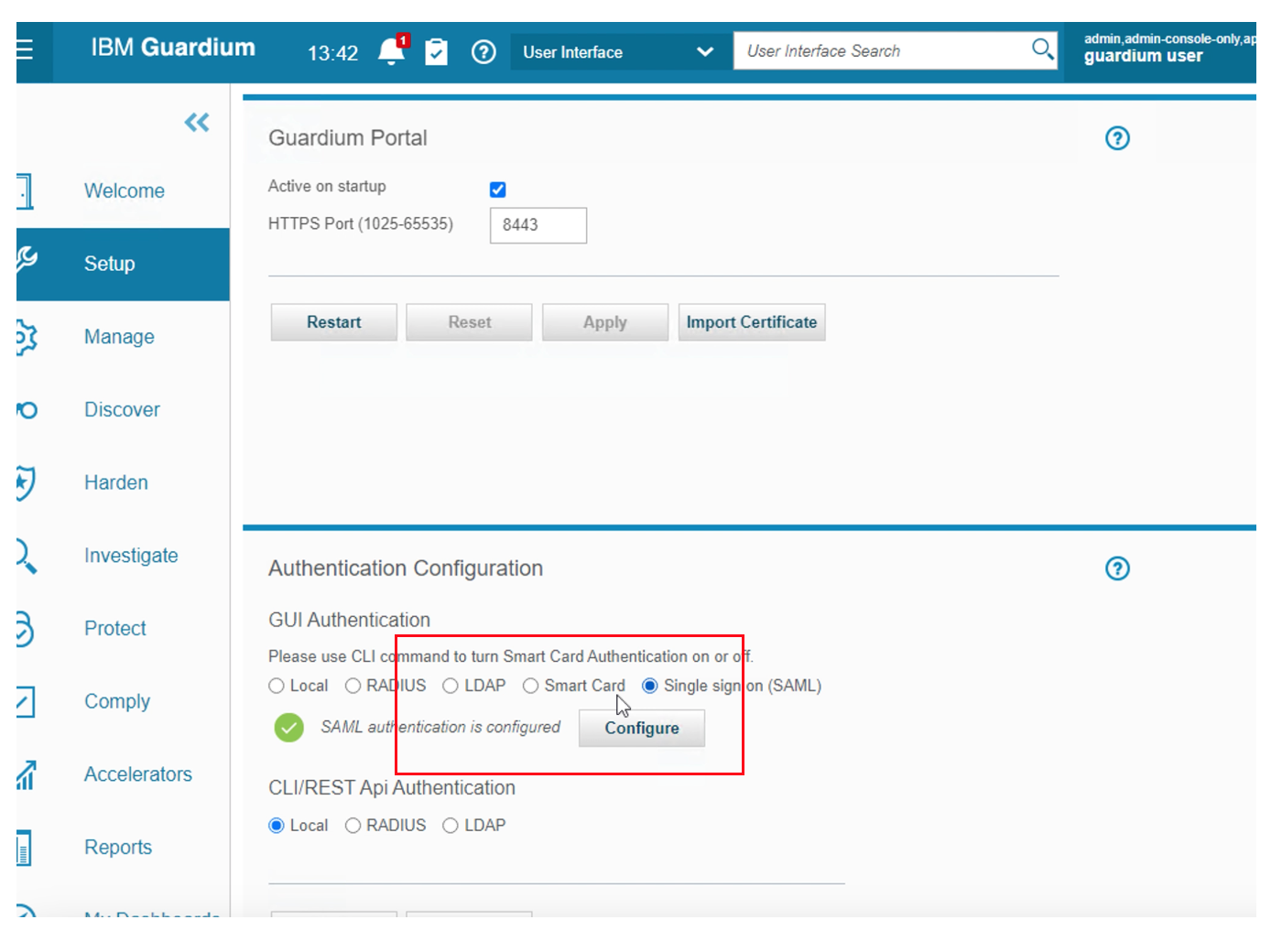 Configure IBM Security Guardium User Authentication With IBM Security ...