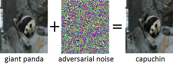 Adversarial noise image